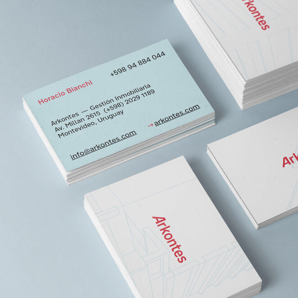 アルコンテス business cards