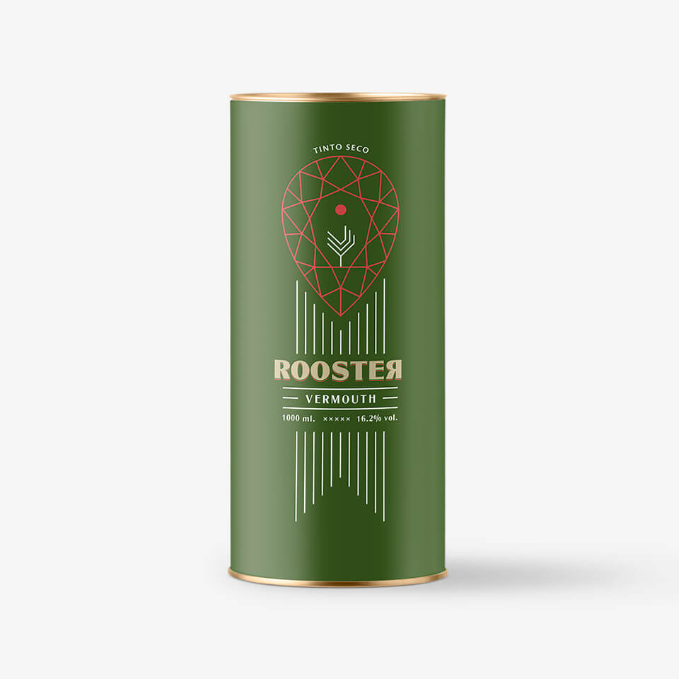 ルースター ベルモット packaging mockup